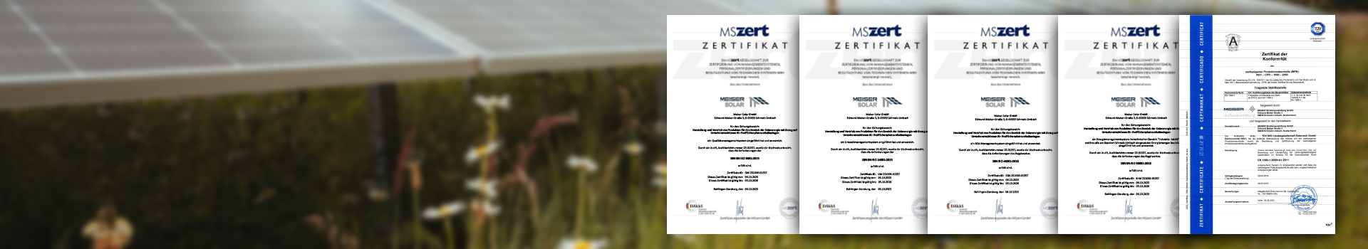 Zertifikate
